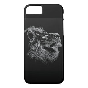 Coque iphone de profil de lion
