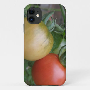 Coque iphone de tomates orange et rouge