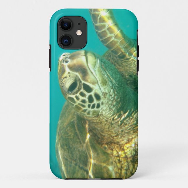 Coque iphone de tortue de mer (Dos)