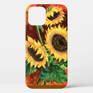Coque iphone de tournesols