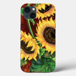 Coque iphone de tournesols