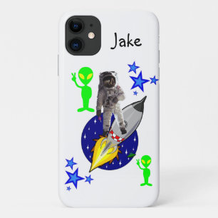 Coque iphone de vaisseau spatial astronaute
