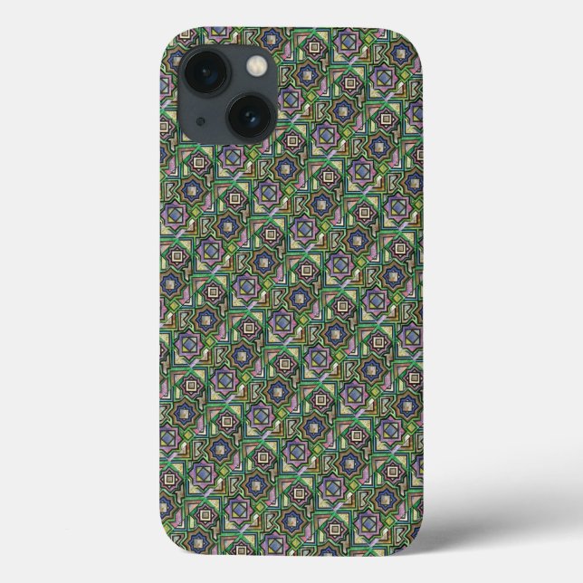 Coque iphone de verre d'art (Verso)