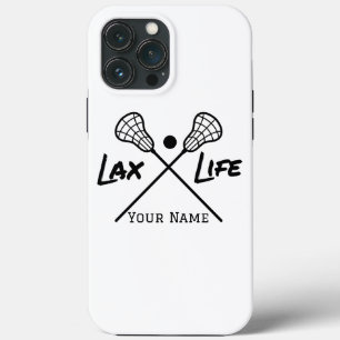 Coque iphone de vie Personnalisé White LAX (Lacros