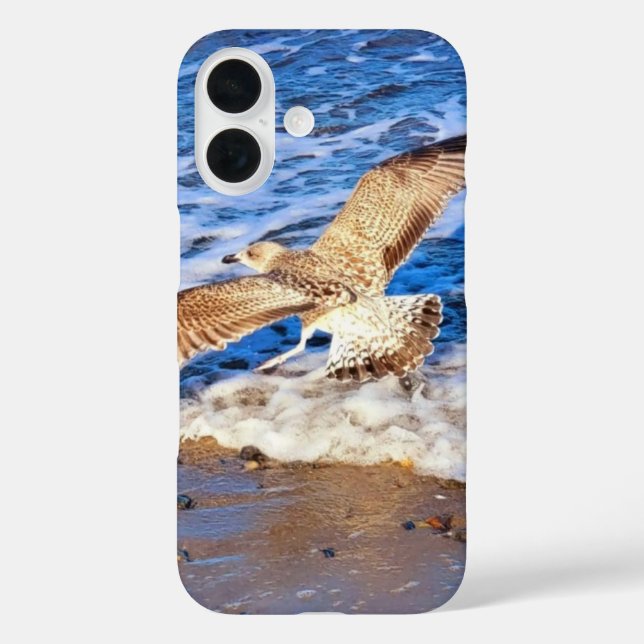 Coque iphone de vol Gracity Seagull Beach (Verso)
