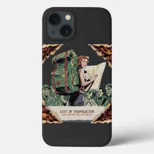 Coque iphone de voyage solo classique Conception