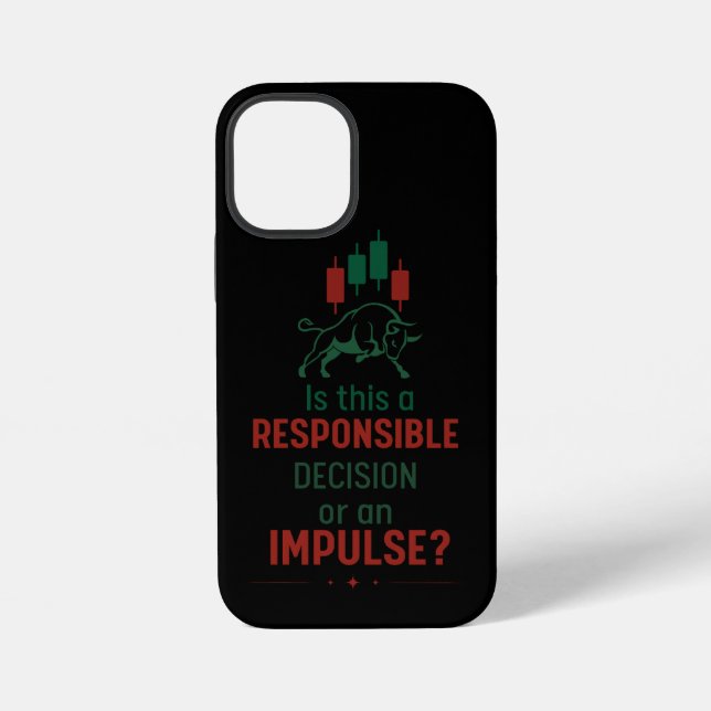 Coque iPhone Décision Responsable – Discipline de Négociation (Verso)