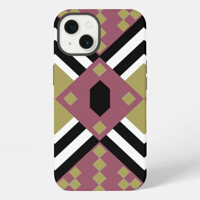 Coque iPhone Décor Art Déco (Verso)