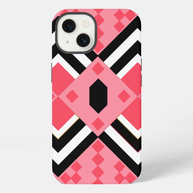 Coque iPhone Décor Art Déco (Verso)