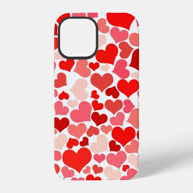 Coque iPhone Décoration de fond abstraite (Verso)