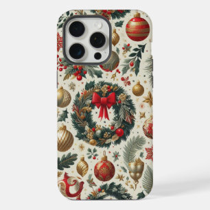 Coque iPhone 15 Pro Max Décoration de Noël sans charme
