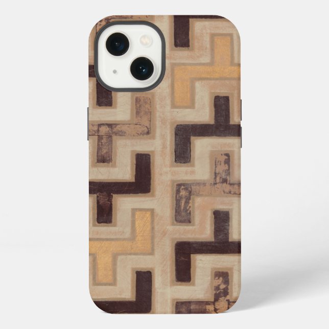 Coque iPhone Decorative African Mudcloth Pattern (Verso)