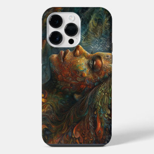 Coque Pour Pour iPhone 14 Pro Max Déesse surréaliste illustrée