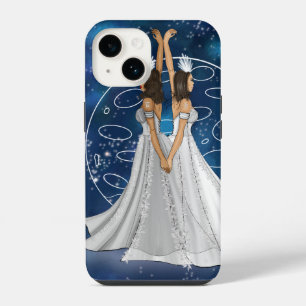 Coque Pour iPhone 14 Déesse Zodiac Gemini Avec Planète Mercure