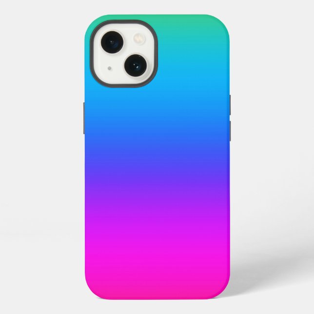 Coque iPhone Dégradé 01 (Verso)