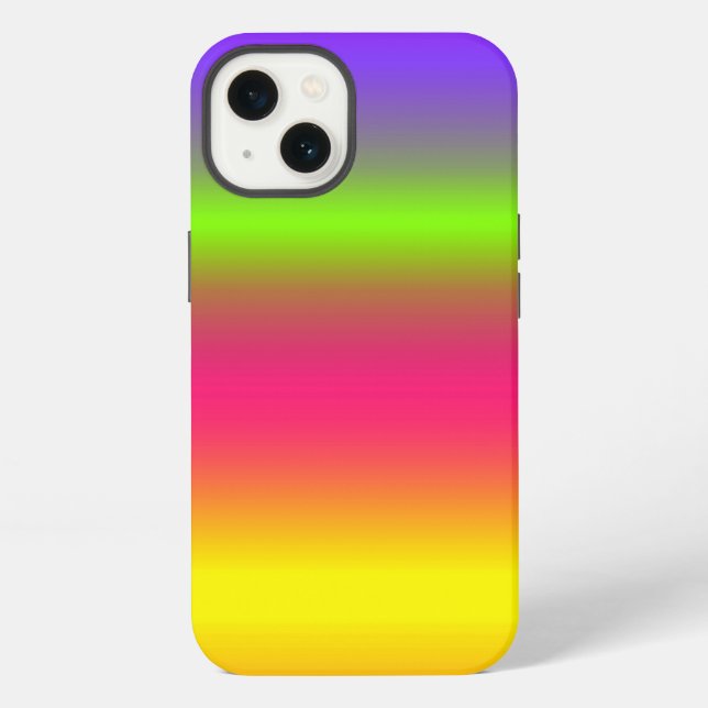 Coque iPhone Dégradé 06 (Verso)