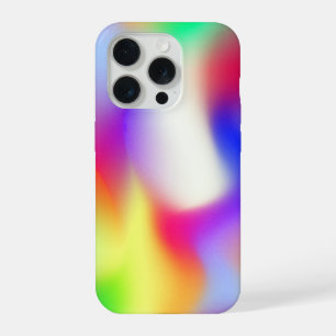 Coque iPhone 15 Pro Dégradé de couleurs arc-en-ciel