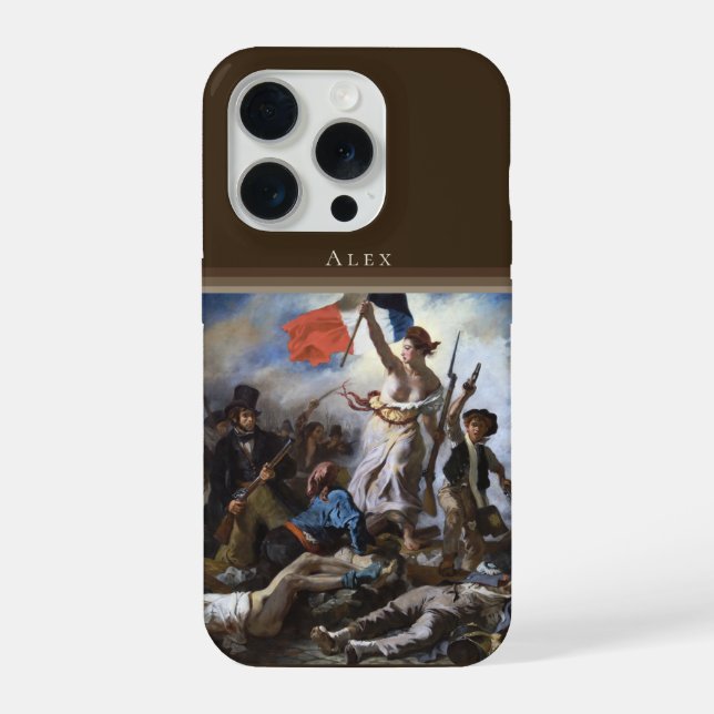 Coque iPhone Delacroix – La Liberté guidant le peuple Personnal (Verso)