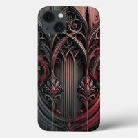 Coque iphone d'élégance gothique