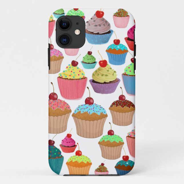 Coque iphone délicieux des petits gâteaux 4 (Dos)
