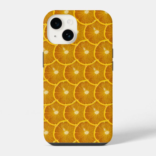 COQUE iPhone DÉLICIEUX ORANGE SLICE (Verso)