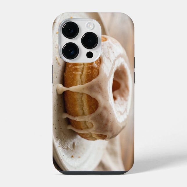 Coque iPhone Delicious Glazed Donut Icing Drip iPhone Case (Verso)