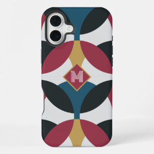 Coque iPhone 16 Plus Demi-Lunes Modernes