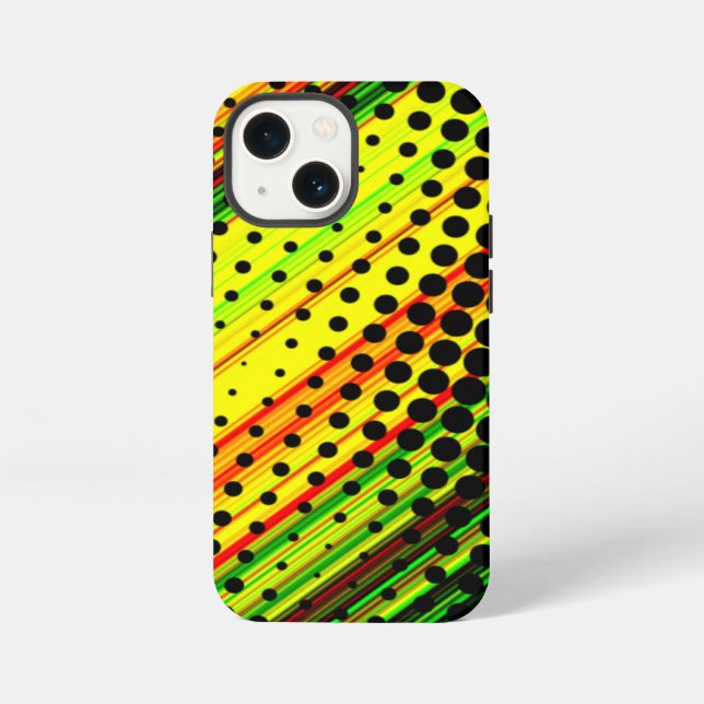 Coque iPhone Demi-teinte vibrante (Verso)