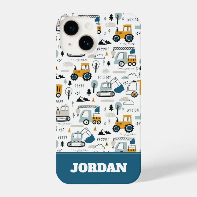 Coque iPhone Déplaçons le Motif de véhicule (Verso)