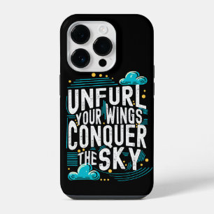 Coque Pour iPhone 14 Plus Déployez vos ailes conquérir le ciel Inspirationne