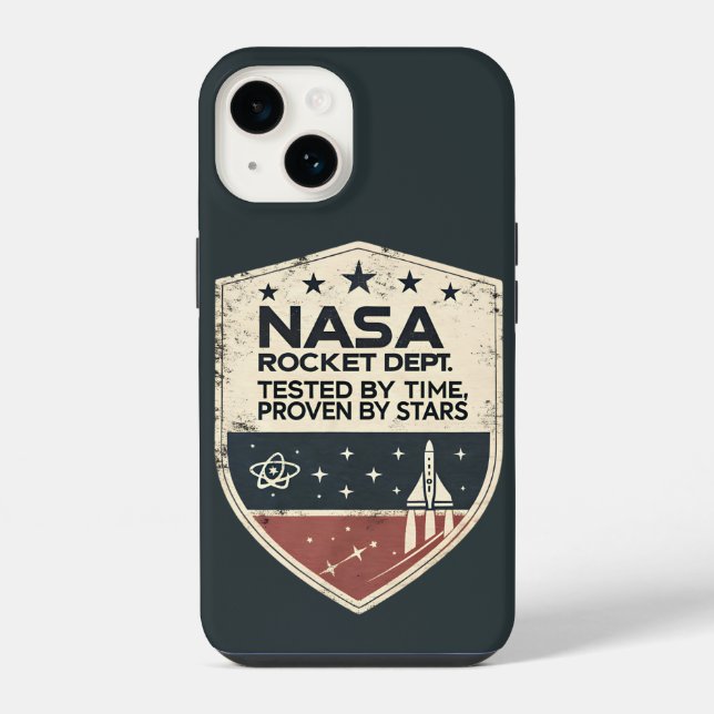 Coque iPhone Dept de fusées de la NASA testé par le temps prouv (Verso)