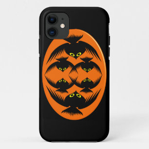 Coque iphone des corbeaux d'Halloween