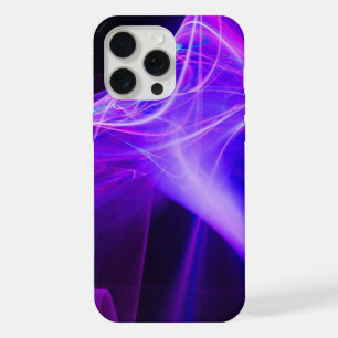 COQUE iPhone 15 PRO MAX DES ÉPAULES FRACTALES EN ROSE BLEU PURPLE