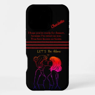 Coque iPhone 16 Pro Max Des femmes qui profitent d'un moment joyeux ensemb