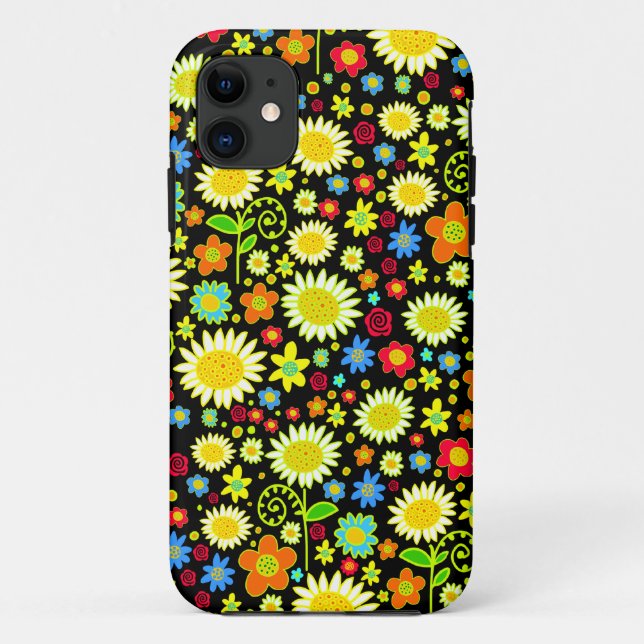 Coque iphone des fleurs de printemps (Dos)