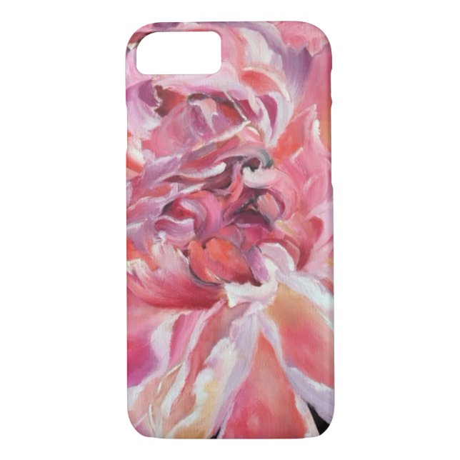 Coque iphone des pivoines de l'Alaska (Dos)