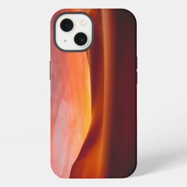 Coque iPhone Deserts | Rolling Desert Landscape (Verso)