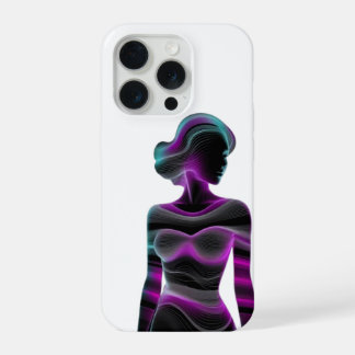 Coque iPhone 15 Pro Design d'art 3D pour fille