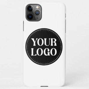 Coque iPhone 11Pro Max Design de code QR noir élégant   Marque élégante