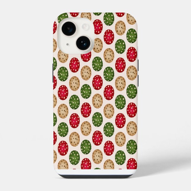 Coque iPhone Design de vacances festif (Verso)
