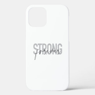 Coque iPhone 12 Design élégant, simple, chic et moderne Strong For