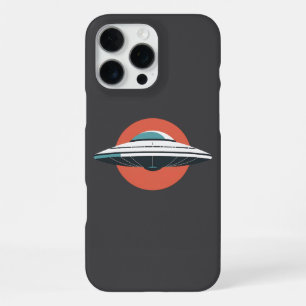 Coque iPhone 16 Pro Max Design minimaliste d'OVNI moderne