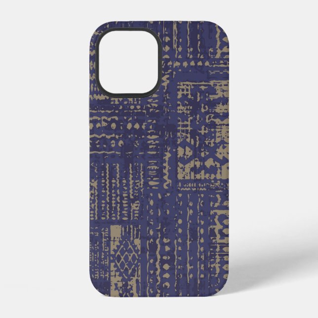Coque iPhone Design moderne abstrait, design de surface motif (Verso)