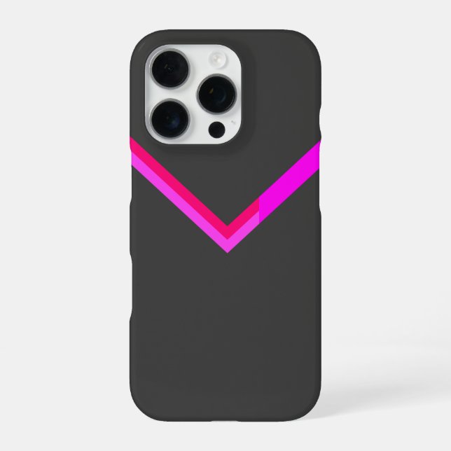Coque iPhone Design Motif chic Chevron (Verso)