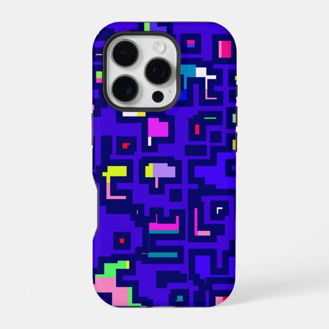 Coque iPhone Design Motif moderne (Verso)