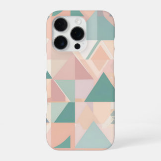 Coque iPhone 16 Pro 📱 "Design Pastel Géométrique" 🎨 🔷