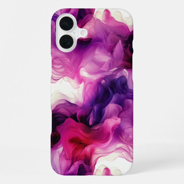 Coque iPhone Design rose Artsy (Verso)