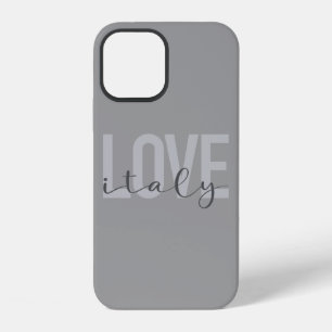 Coque iPhone 12 Design urbain, moderne, simple et cool. J'aime l'I