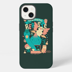 Etui iPhone 13 Dessin Bêtes Fantastiques Avec Newt Scamander