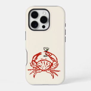 Coque iPhone 16 Pro Dessin de crabe